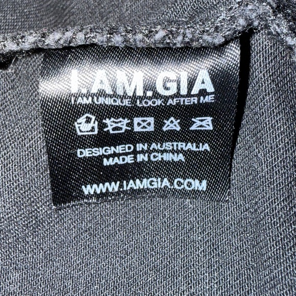 I.AM.GIA Iconic Arielle Flame Embroidered Western Rocker Festival Denim Vest S - Picture 8 of 9